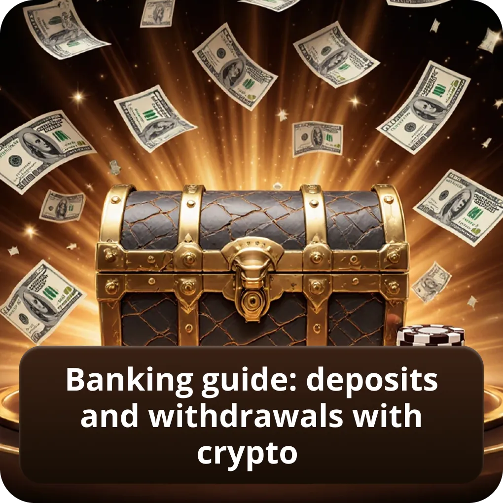 Banking guide deposits and withdrawals at best crypto casinos UK 2026