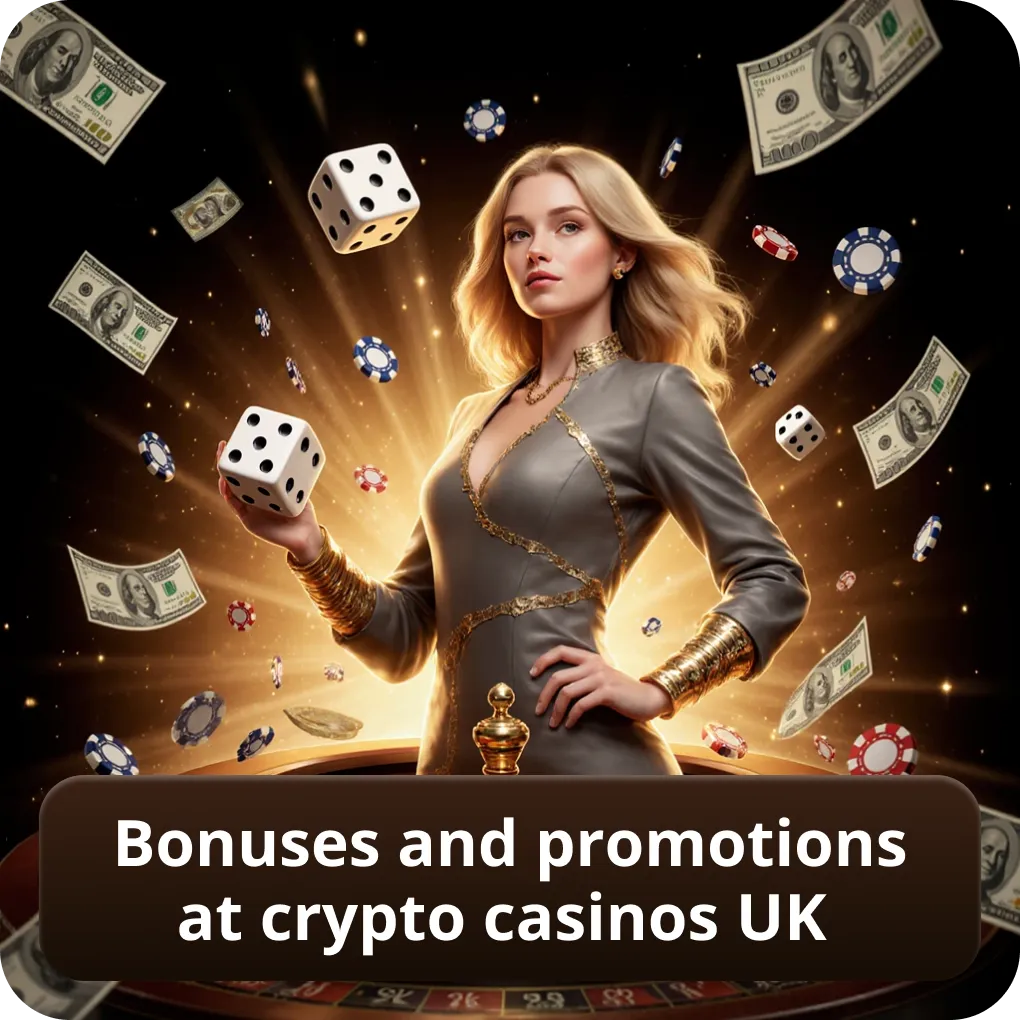 Bonuses and promotions at best crypto casinos UK 2026