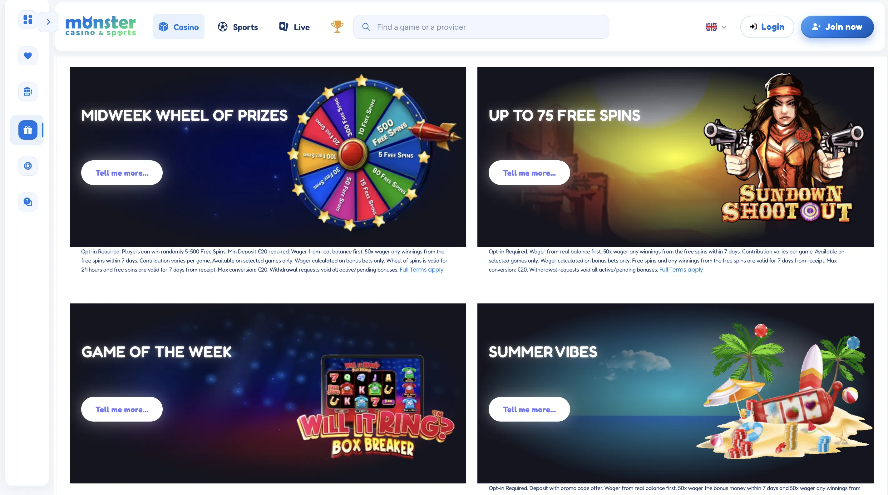 Free spins and no deposit casino welcome bonus options