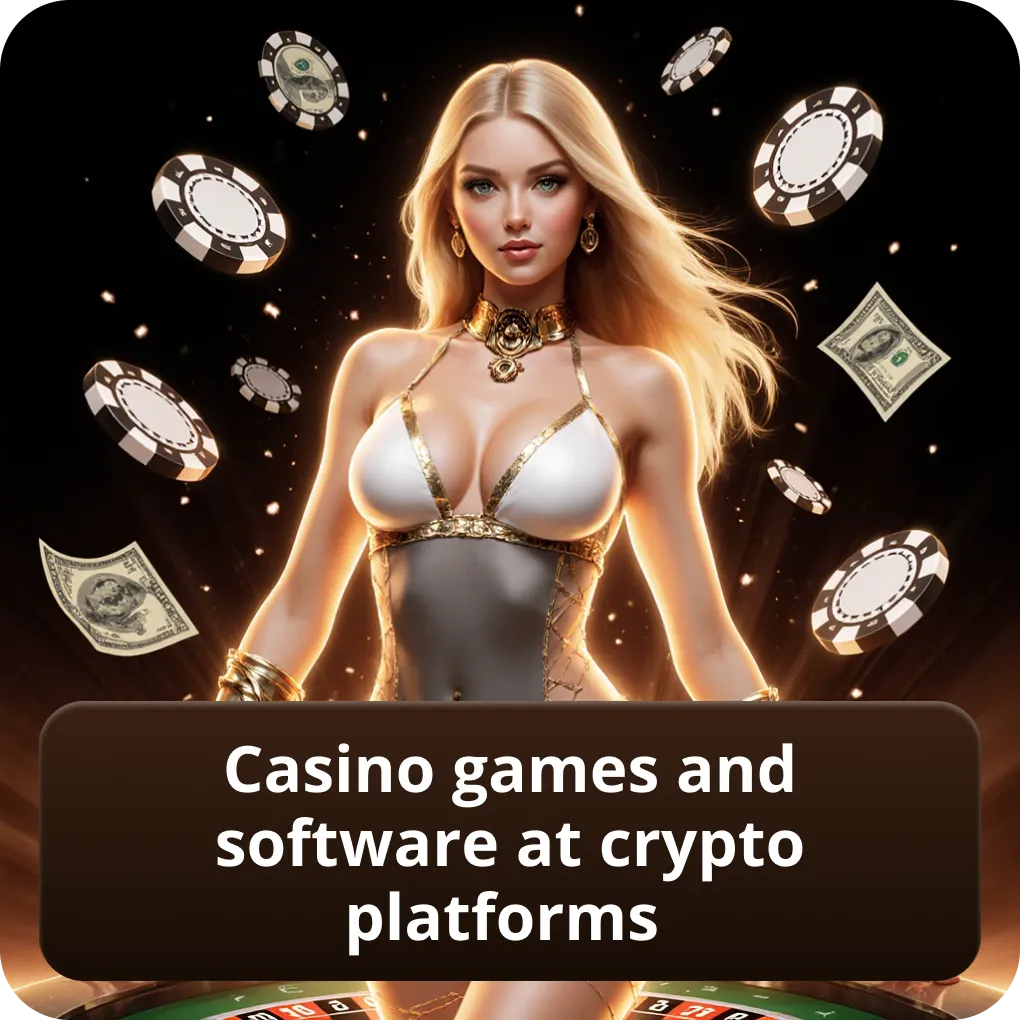 Casino games and software at best crypto casinos UK 2026 platforms