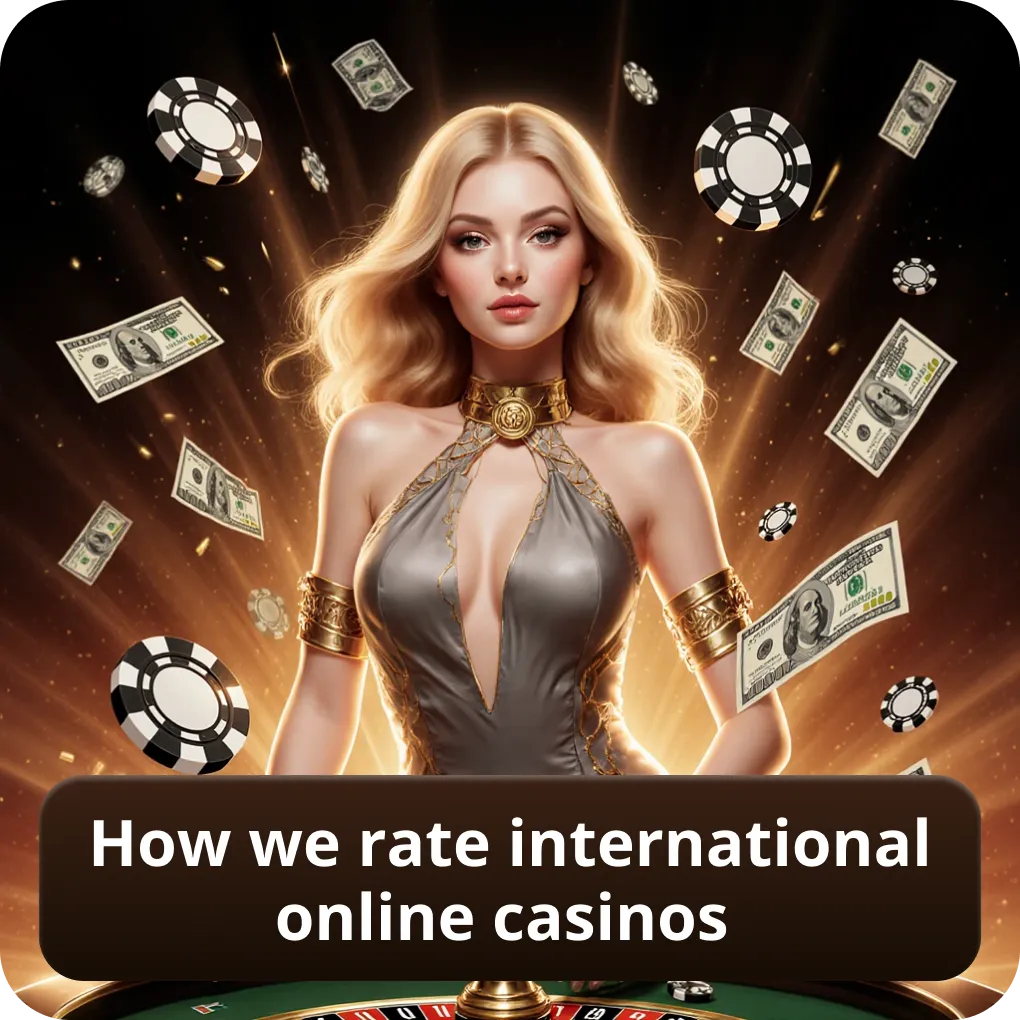 How we rate international online casinos