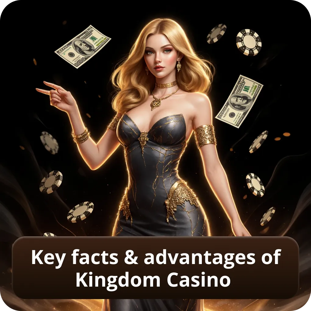 Key facts & advantages of Kingdom Casino