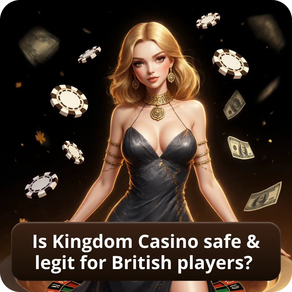 Is Kingdom Casino safe & legit for British players?