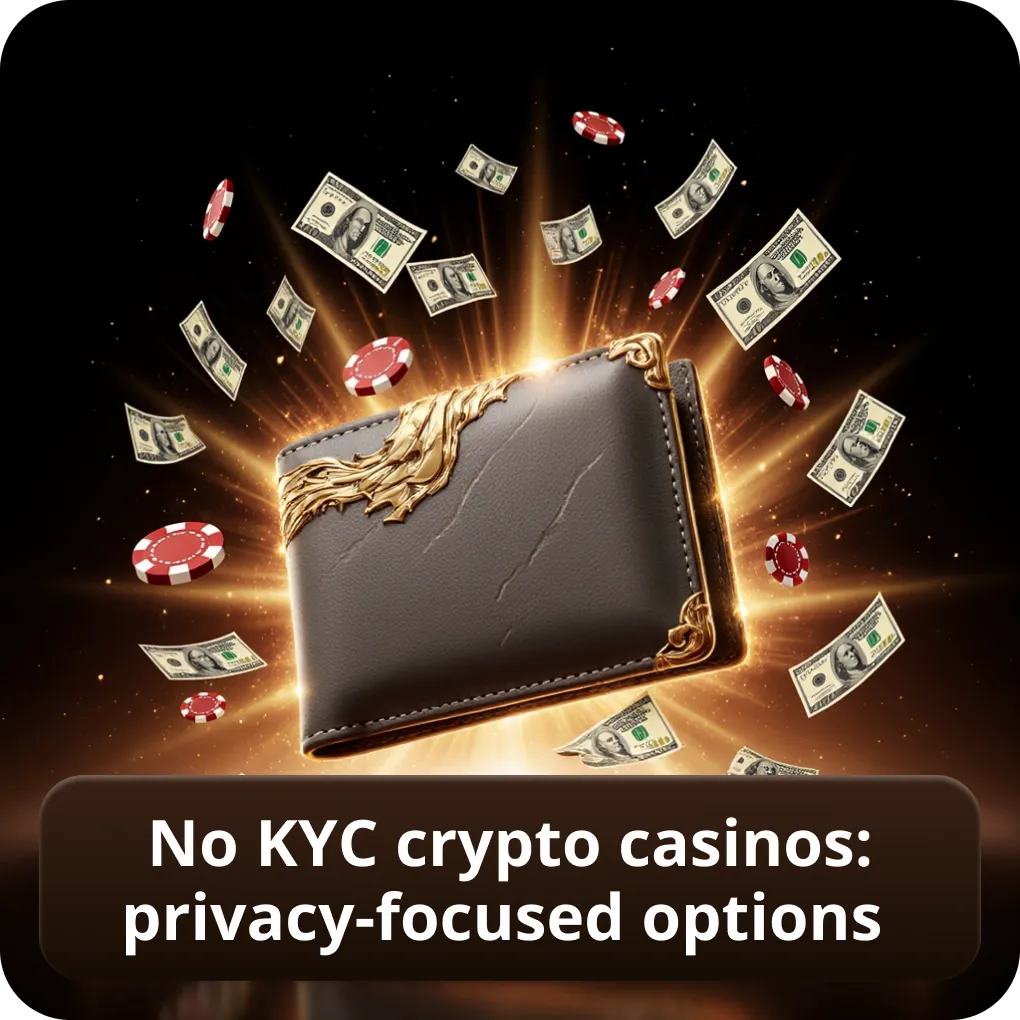 No KYC best crypto casinos UK 2026 privacy-focused options