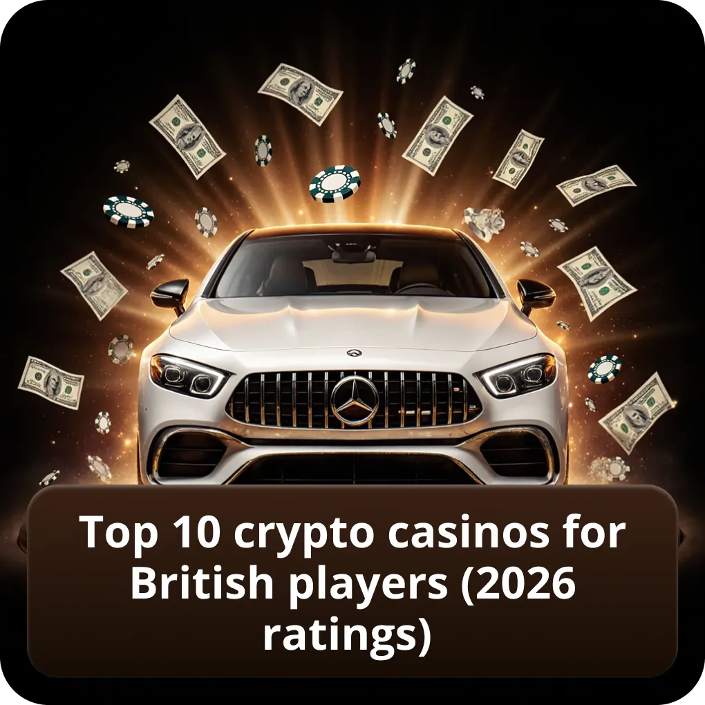 Top 10 best crypto casinos UK 2026 for British players